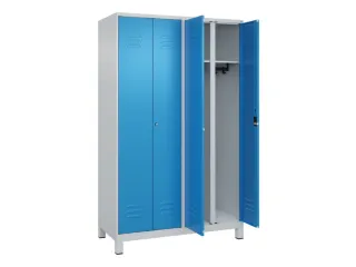 locker voor scheiding van kleding,HxBxD 1950x1200x500mm,4vak - 2