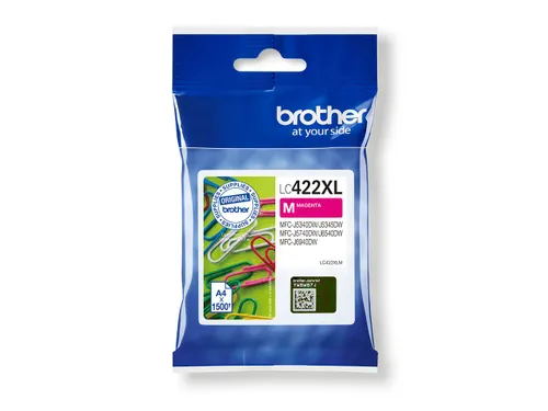 Inktcartridge Brother LC-422XLM rood