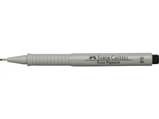 Tekenpen Faber Castell Ecco Pigment 0.8Mm Zwart - 4