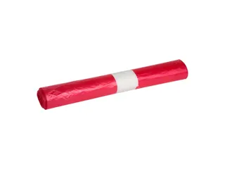 Afvalzak Propsac HDPE T25 70x110cm 120 Liter rood - 1