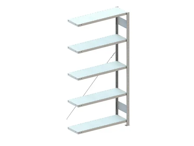 Inhaakstelling Aanbouwveld 2000x1006x336mm 5legborden 230kg