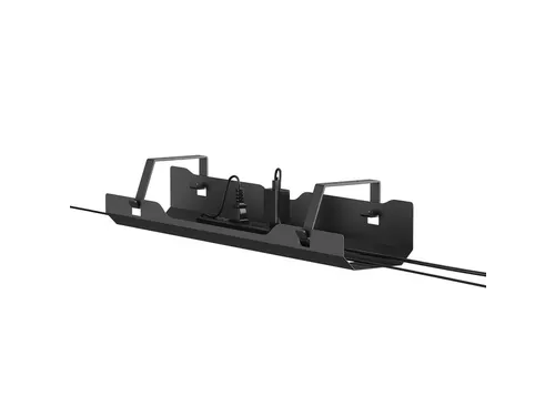 Kabelgoot staal Neomounts schroefbevestiging 60cm tot 5kg zwart