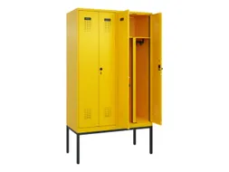 PBM-locker,HxBxD 2120x1200x500mm,4vak,vak B 300mm,draaigrendel