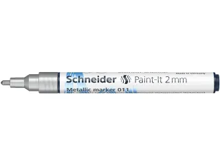 Metallic marker Schneider Paint-It 011 2mm zilver metallic - 2