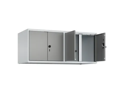 opzetkast,v. locker voor scheiding van kleding,4vak.,vak B 300mm