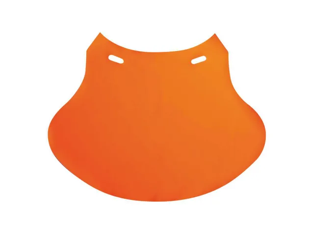 Nekflap t.b.v. Helm Vgard Msa Pvc