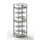 dossierstelling,grondveld,HxBxD 2500x806x636mm,vaklast 80kg
