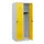 schoollocker,HxBxD 1530x600x500mm,2vak,vak B 300mm,draaigrendel
