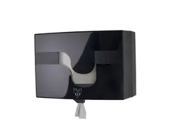 Toiletpapier dispenser Celtex Megamini Easy-Pull zwart
