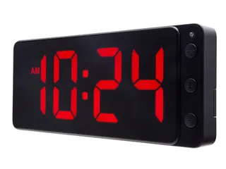 Tafel/wandklok NeXtime Digital Clock Red 27,2x10,8cm - 1