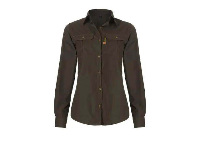 Rovince Ergoline dames hemd, groen, maat 46, per stuk