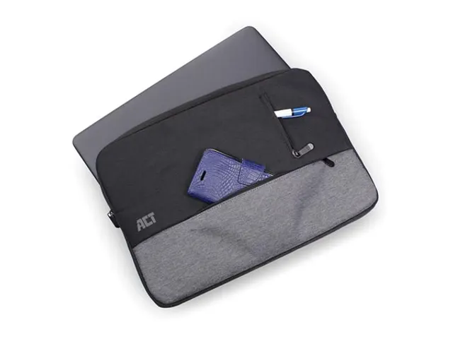 Urban Laptop Sleeve - 14.1 Inch - Zwart / Grijs