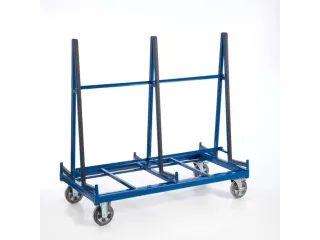 Platenwagen 1200kg Bxd 1600x800mm Dubbelzijdig Ral5010 - 7