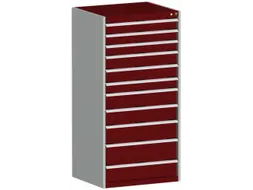ladekast,HxBxD 1600x800x750mm,11lade(n),lade voor normale belastingen