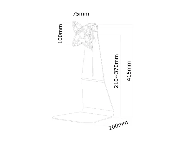 LCD/TFT DESK MOUNT 10-24 inch/M
