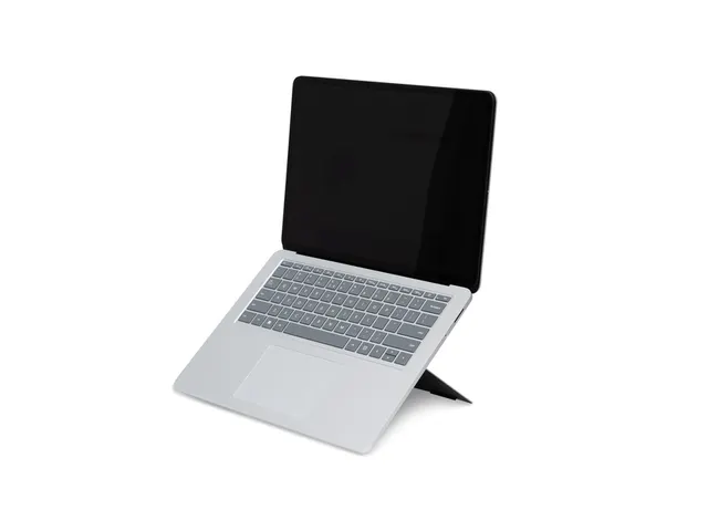 Laptopstandaard R-Go Riser Attachable voor laptops 10-22 inch Zwart