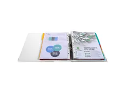 Ordner PP Prem'Touch A4maxi 80mm wit