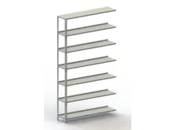 Schroefstelling Aanbouwveld 2200x1252x304mm 7legborden 80kg