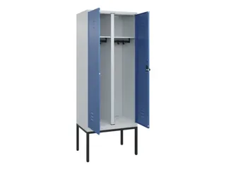locker voor scheiding van kleding,HxBxD 2120x800x500mm,2vak - 2