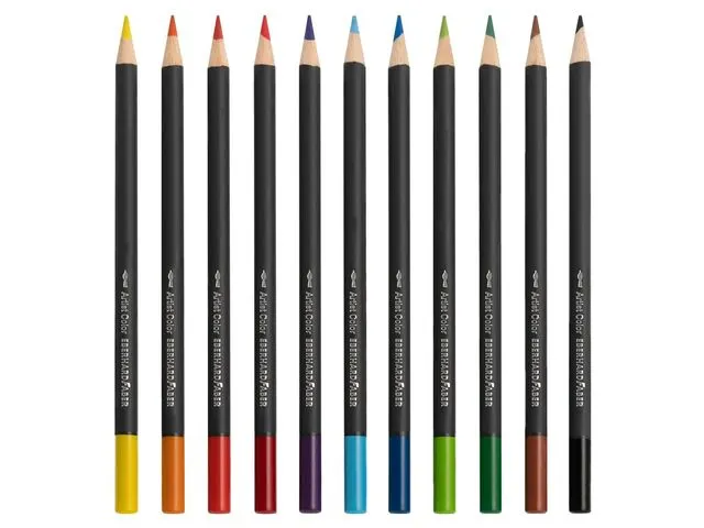Aquarelpotlood Eberhard Faber Artist color metaaletui a 12 stuks