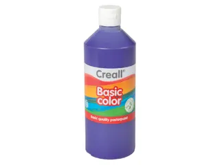 Plakkaatverf Creall basic paars 500ml - 2