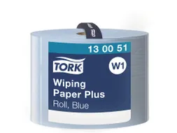 Poetspapier Tork W1 Plus Premium 2-laags 1500 vel blauw 130051