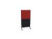 cloison de séparation,Hxl 1545x800mm,CC-noir,BN4011-rouge