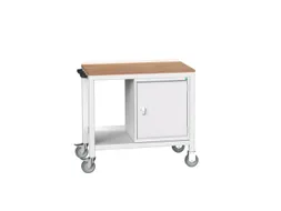 werkbank,verrijdbaar,HxBxD 930x1000x600mm,multiplexblad