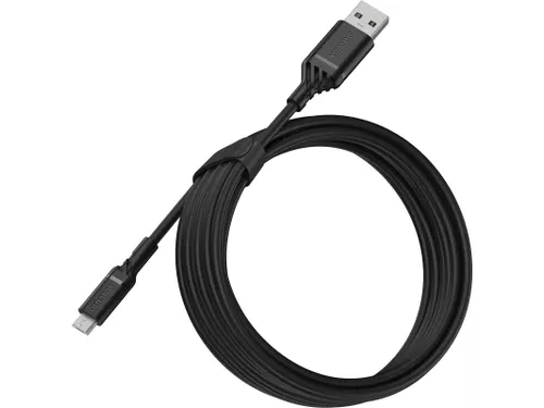 OtterBox Standaard Datatransferkabel Micro-USB naar USB-A 3m zwart