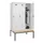 locker met bank,HxBxD 2120x1200x815mm,3vak,vak B 400mm,draaigrendel