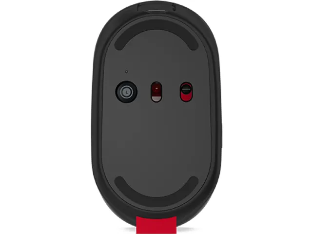 Lenovo Go Multi-Device Muis ambidextrous optisch RF-draadloos Bluetoot