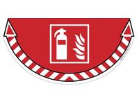 Take Care By Cep Vloersticker, Brandblusapparaat