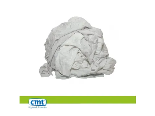 CMT Poetsdoek WTRW Wit tricot 10kg persdoos