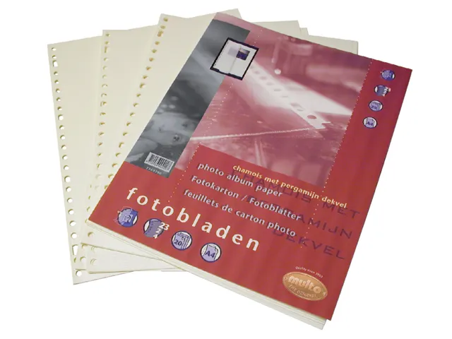 Fotobladen Multo A4 23-Gaats +Dekvel Chamois 20 vel