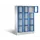 Lockerkast 1800x1200x500mm 3x4 vakken Cilinderslot, Sokkel, RAL5010