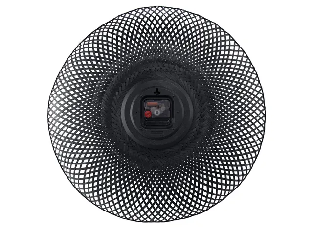 Wandklok NeXtime Vortex 60 cm zwart