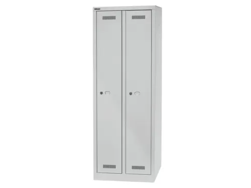 garderobekast,HxBxD 1700x610x500mm,2vak,vak B 248mm,cil.-slot,