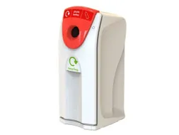 Maxi Envirobin met flessenopening 140 liter Grijs Rood