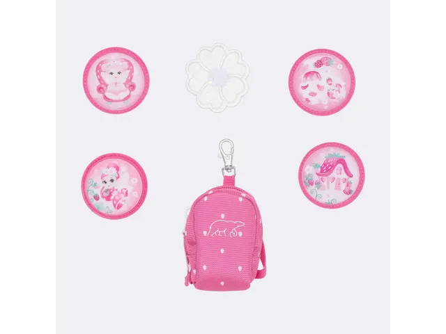 Mini tas Beckmann Strawberry incl. 5 buttons