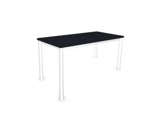 In hoogte verstelbaar bureau,HxBxD 720-840x1200x600mm,CC-zwart - 2