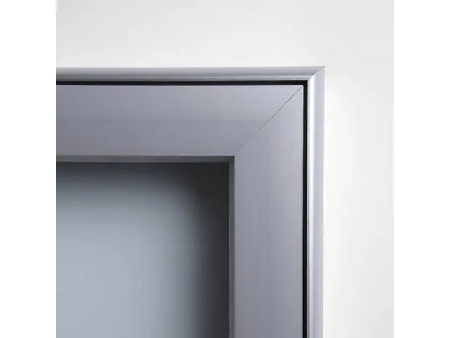 Vitrine d'affichage Extérieur Verrouillable Extra profonde 27x A4