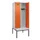 locker met bank,HxBxD 2120x800x815mm,2vak,vak B 400mm,cilinderslot