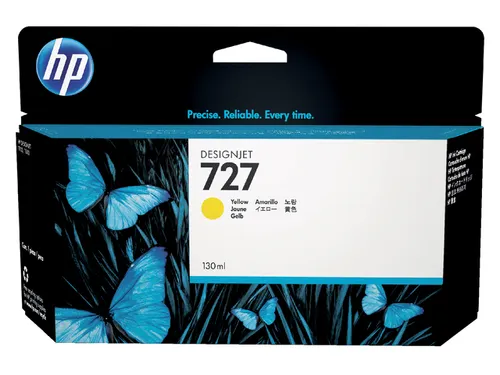 HP 727 Inktcartridge B3P21A Geel High Capacity Origineel