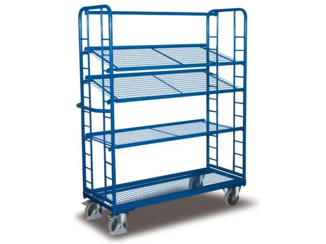 Desserte À Étages Grillagés Force 400Kg Plateaux Lxl 1570X635Mm