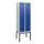 locker,HxBxD 1950x600x500mm,2vak,vak B 300mm,draaigrendel