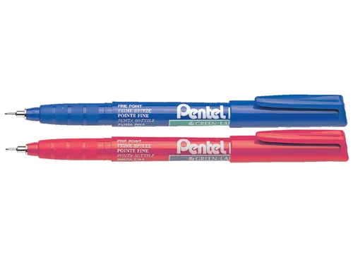 Fineliner Pentel NMF50 blauw 0.6mm
