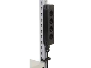 stopcontactenlijst,v. paktafel,L x B x D 304x61x45mm,m. 4stekkerdozen - 1