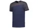 T-shirt 102006 Marine/gris, Taille 3EL