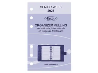 Agendavulling 2027 Kalpa Senior 7dagen/2pagina's - 9