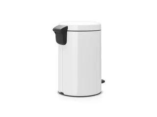 Pedaalemmer Newicon 12 Liter Metalen Binnenemmer Wit - 3
